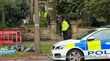Police at hostel near Salford Royal in huge counter terrorism operation after two arrested