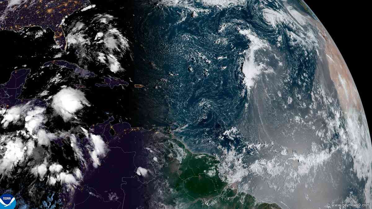 Fay forms in the Atlantic while the Pacific remains active