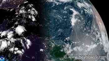 Fay forms in the Atlantic while the Pacific remains active