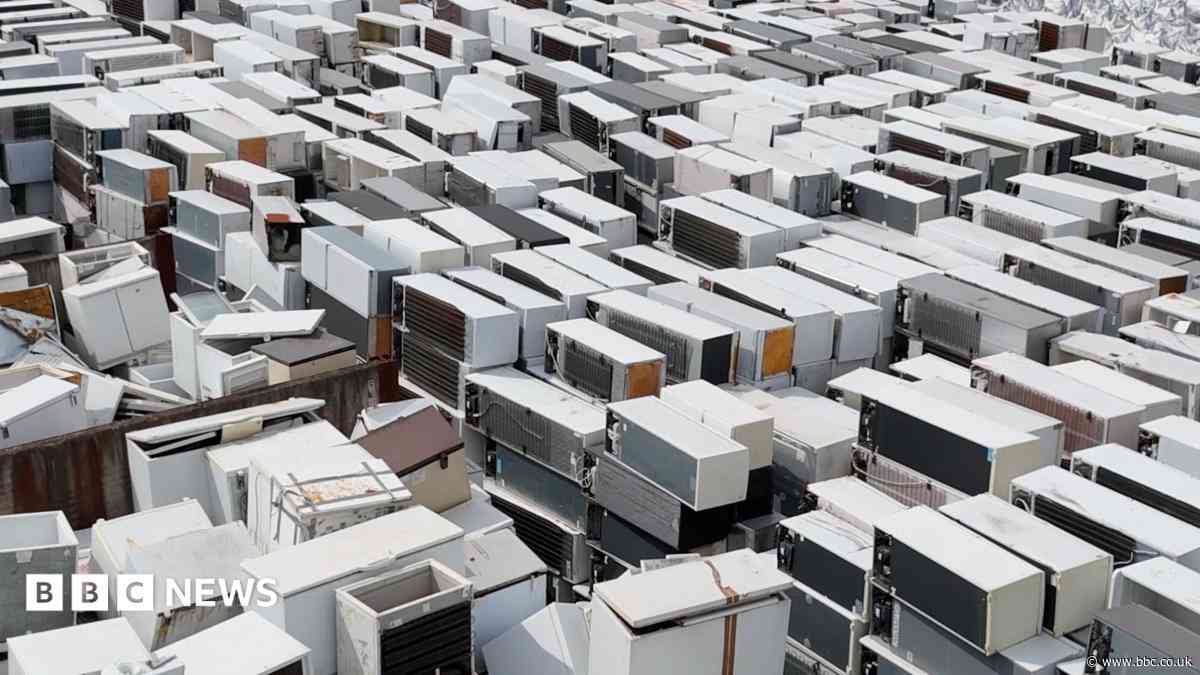 Tens of thousands of fridge freezers left at docks as household collections suspended