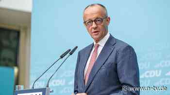 Aber Bekenntnis zur Koalition: Für Merz ist Ausscheiden aus Landtag eine "tiefe Zäsur"