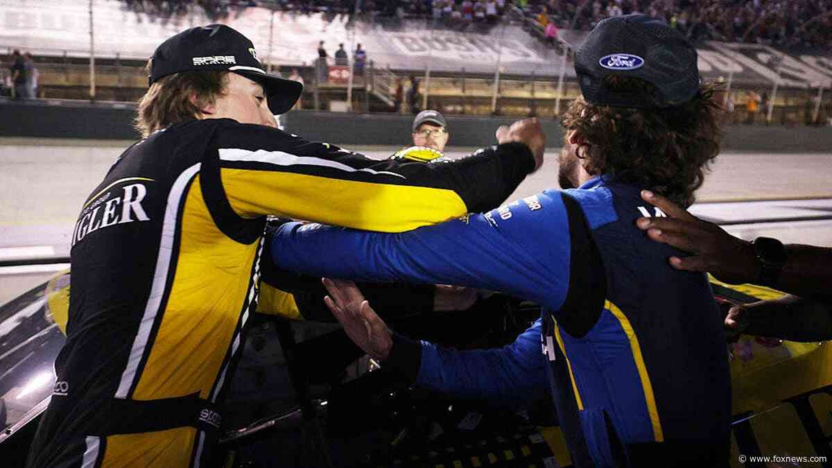 NASCAR wives make explosive claims after husbands brawl at Bristol & driver launches water bottle into scrum