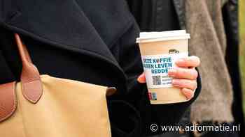 Matchis zet 70.000 koffiesleeves in voor stamceldonoren