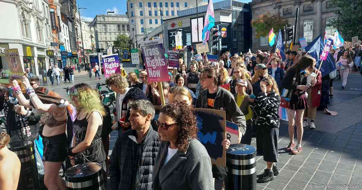 Hundreds turn out for event in Liverpool city centre