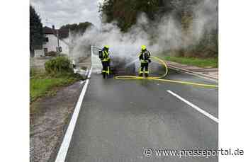 FW-EN: 2 PKW-Brände in Schwelm