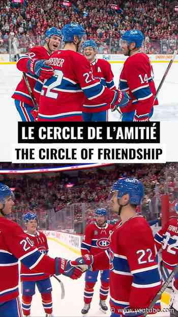 Chris Kreider joins the circle of friendship #NHL #Friends