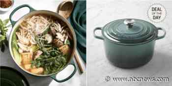 Le Creuset’s deep Dutch oven is almost 40% off right now