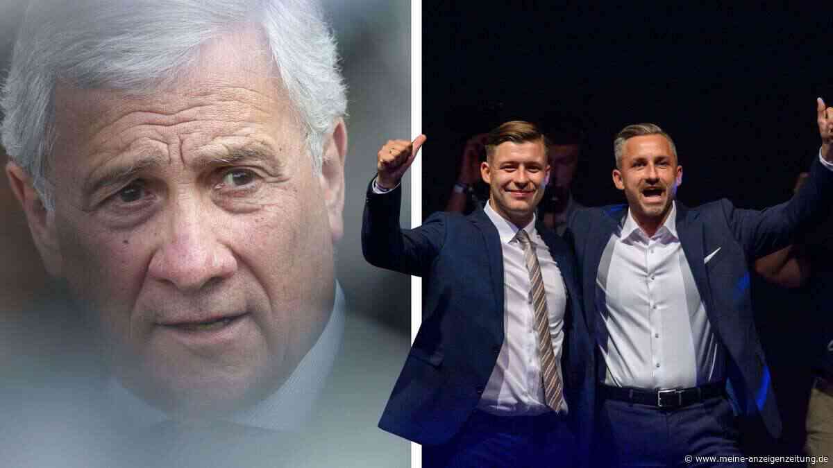 „Schlimmster Feind unseres Landes“: Italiens Vizepremier Tajani rechnet mit der AfD wegen Südtirol ab