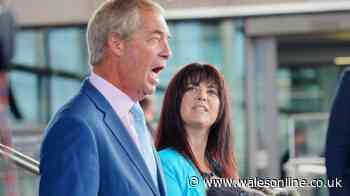 Nigel Farage in Wales as Reform UK announces new leader at the Senedd