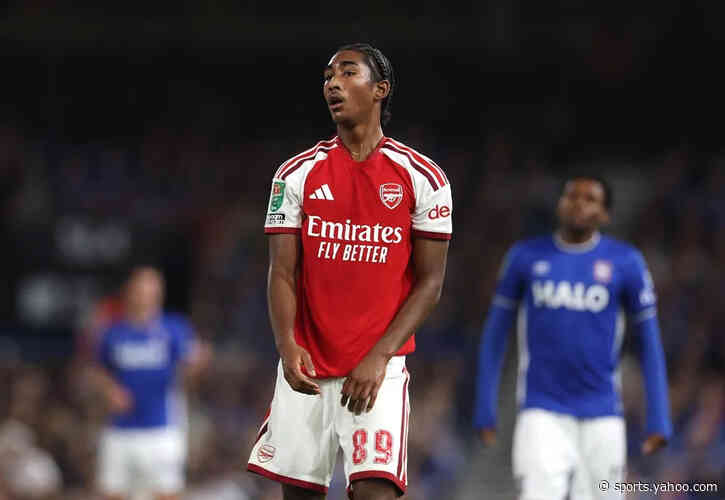 Arsenal youngster picks up injury after senior appearance vs Ipswich Town