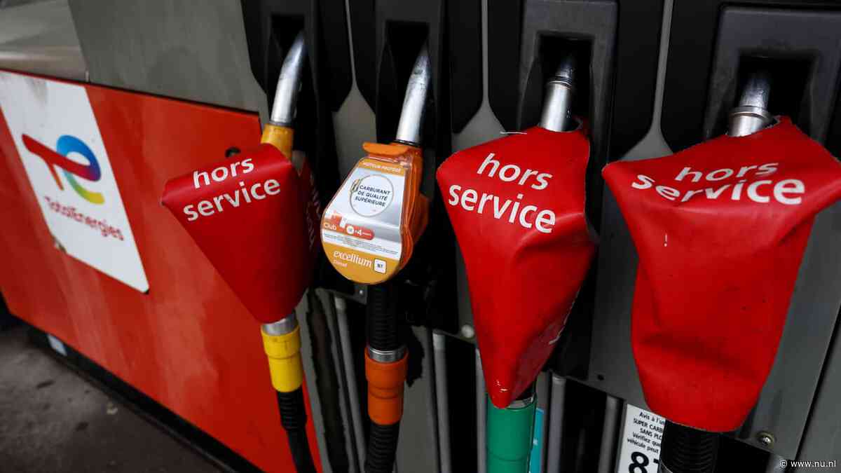 Bij deel Franse tankstations is niet alle brandstof meer te krijgen