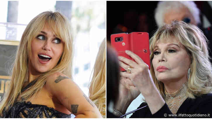 Amanda Lear contro Miley Cyrus: la popstar americana ha “rubato” il sound della hit disco “The Sphinx” di 47 anni fa? Accordo o tribunale, le due strade possibili