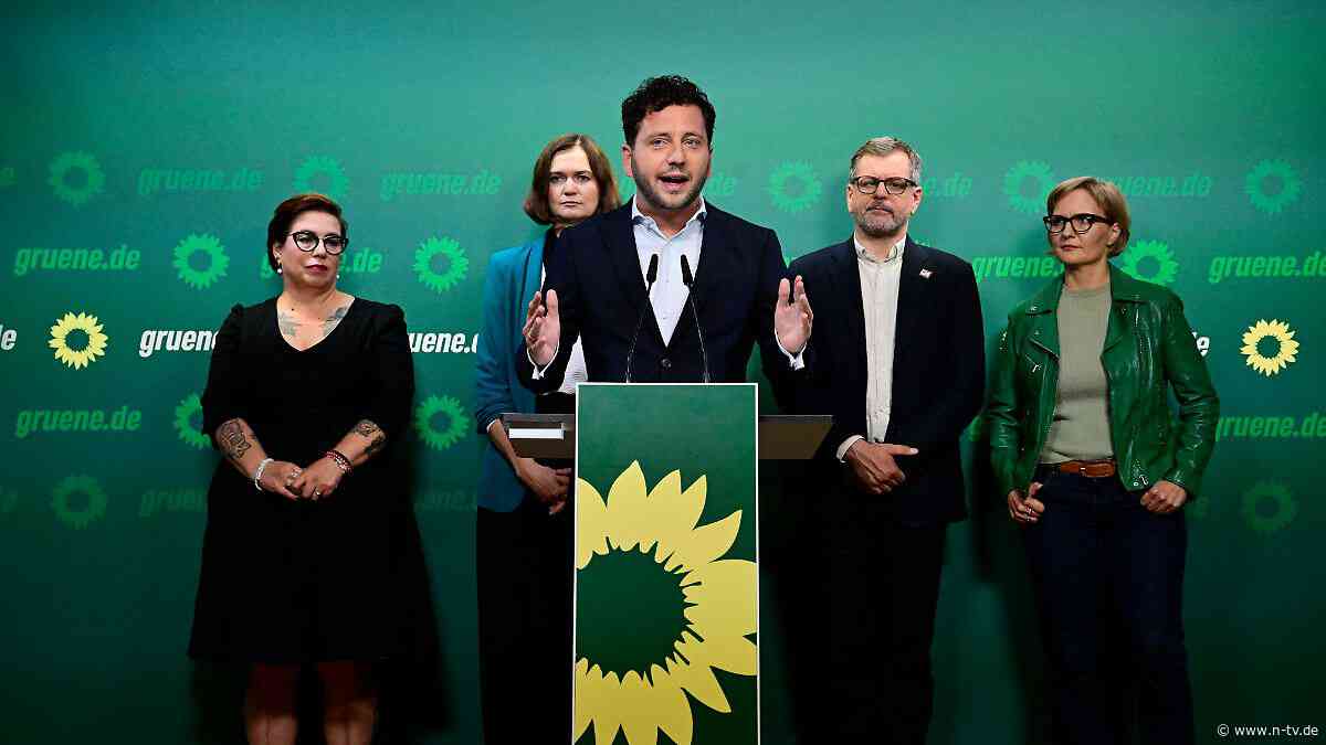 Kritik auch an Teilen der Linken: Grüne halten Merz' Reaktion auf Wahldesaster für realitätsfern