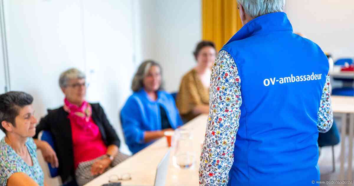 OV-ambassadeurs houden inloopspreekuur in Dieren