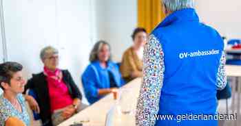 OV-ambassadeurs houden inloopspreekuur in Dieren