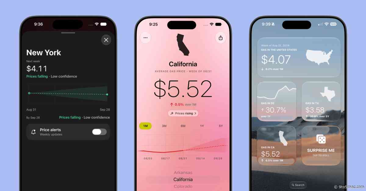 Indie App Spotlight: ‘GasPulse’ lets you keep an eye on gas price trends around you