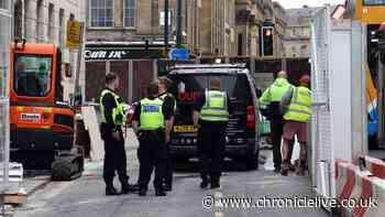 Two taken to RVI following incident at Newcastle city centre building site - key details