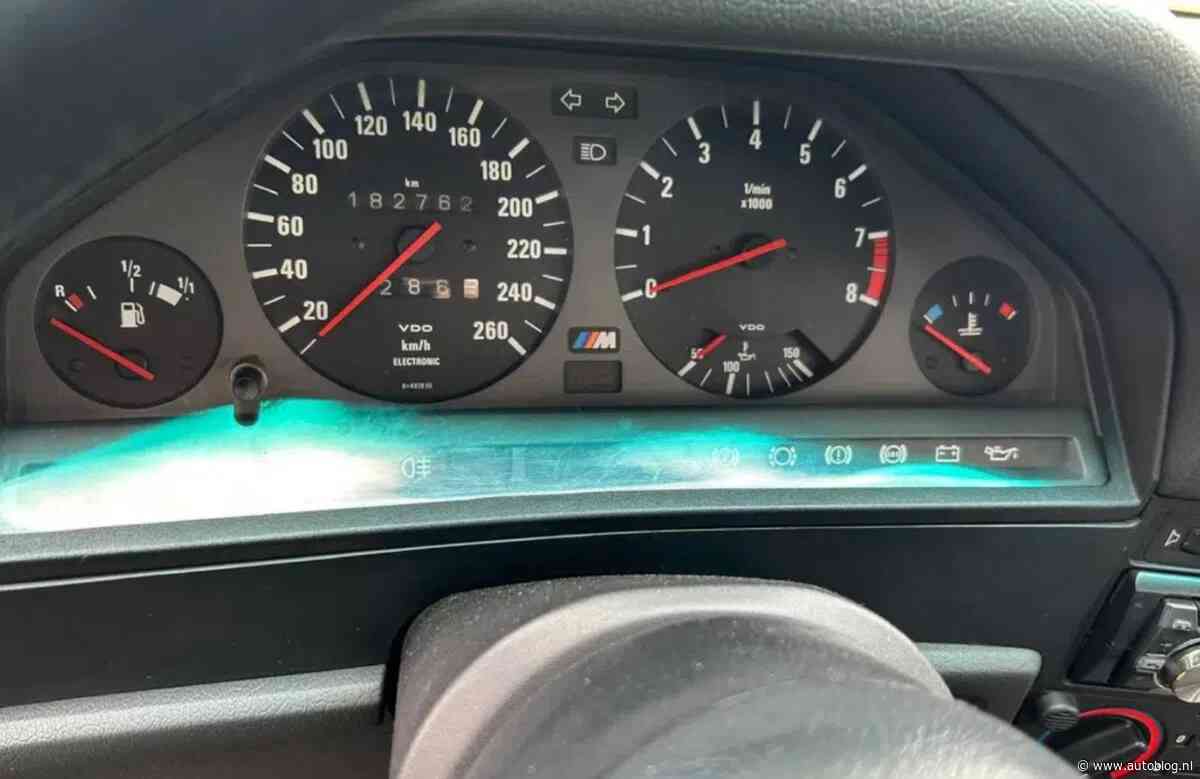 Deze M3 heeft 180.000 kilometer gereden en is nog steeds duur