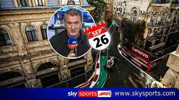 Craig Slater channels CRAIG DAVID to explain why Baku race is on Saturday!