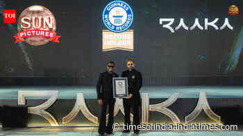 Allu Arjun's 'Raaka' enters Guinness Book of world records for THIS