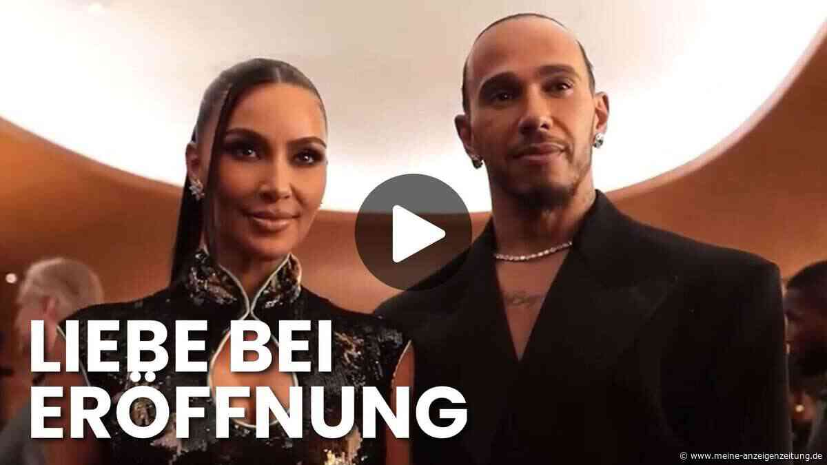 Kim Kardashian und Lewis Hamilton: Verliebter Auftritt in Los Angeles