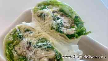 The verdict's in! I tried the viral £9.95 chicken caesar wrap Newcastle is going mad for