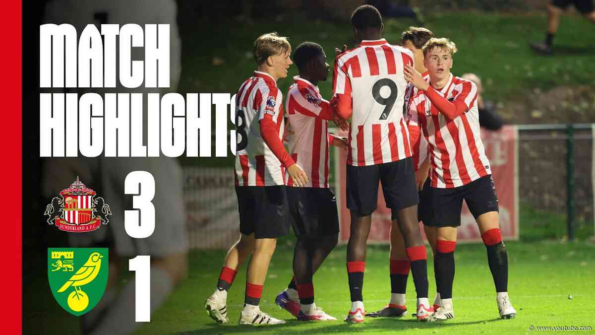 Back-To-Back Wins 🤩 | Sunderland AFC U21s 3 - 1 Norwich City U21s | PL2 Highlights