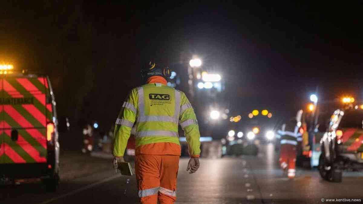 A21, A2, M2, M20 and Dartford Crossing overnight closures to avoid this week