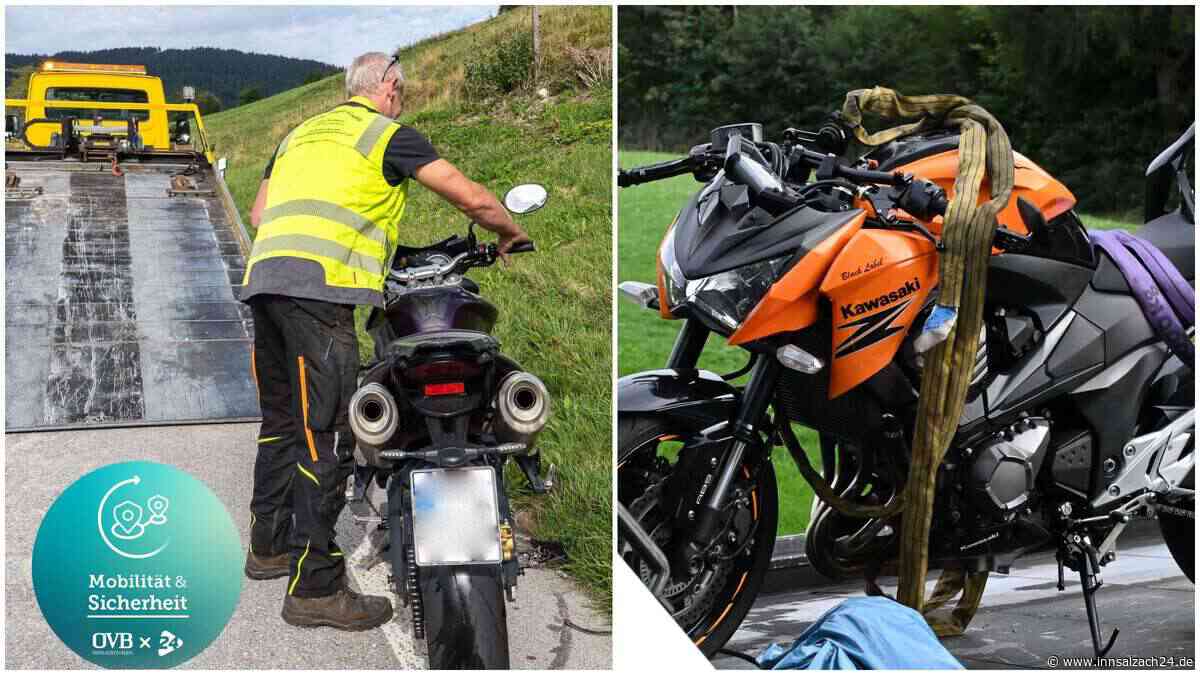 Schwarzes Wochenende in der Region: Sieben Motorrad-Unfälle – einer davon tödlich