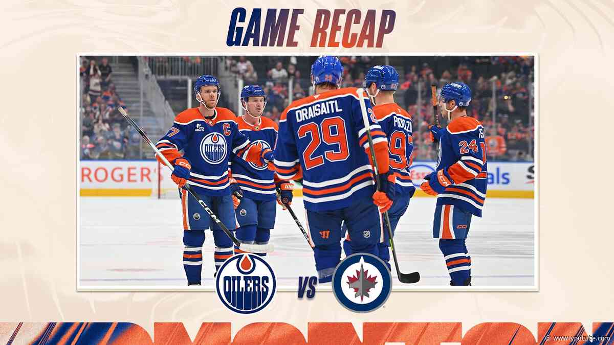 HIGHLIGHTS | Oilers vs Jets 09.19.26