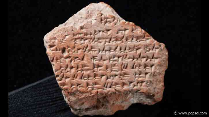 Fragment of oldest known peace treaty discovered in Turkey