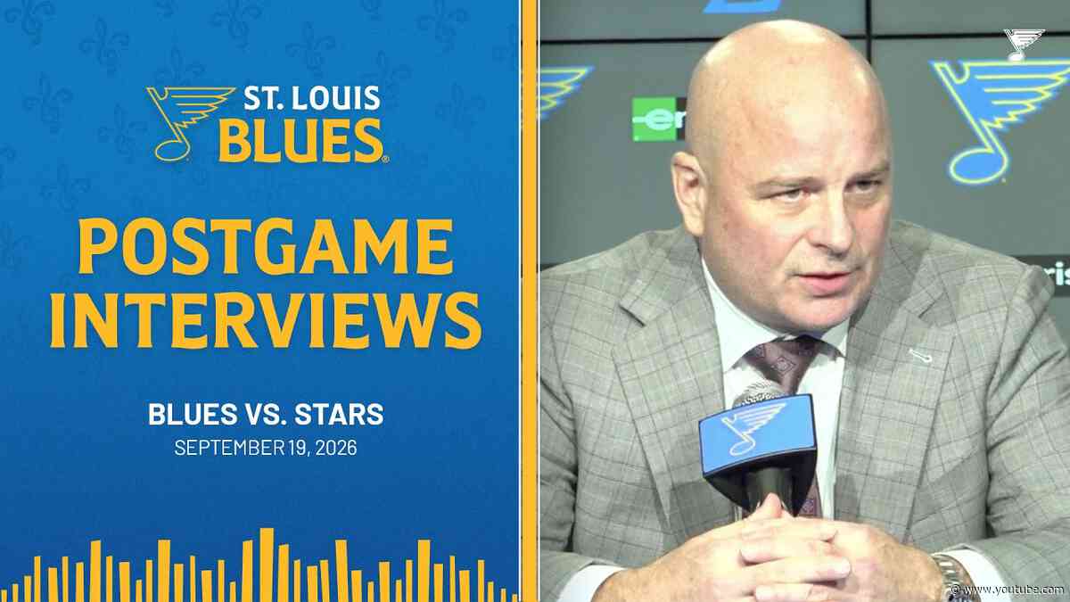 Sept. 19: Postgame Interviews