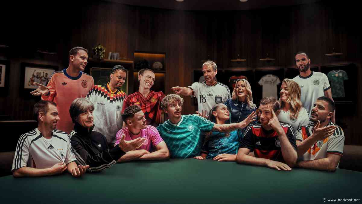 Kampagne zum Klopp-Start: Adidas lässt alte und aktuelle DFB-Stars über bestes Trikot debattieren
