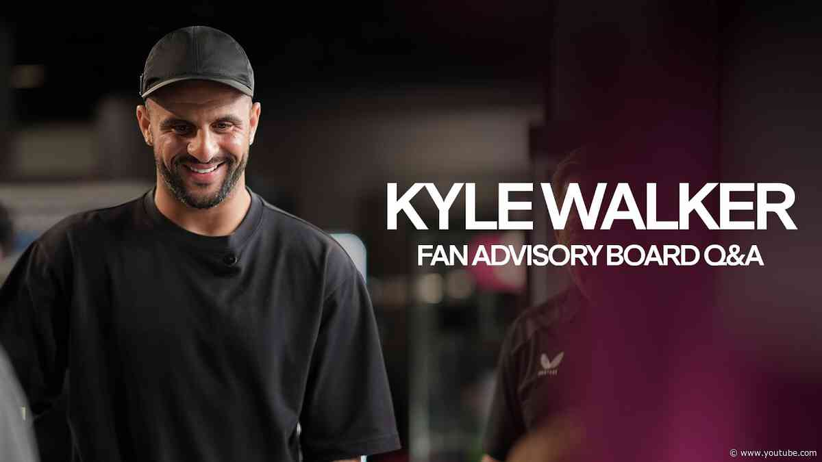 Kyle Walker Takes Questions From Fan Advisory Board Members | Burnley FC