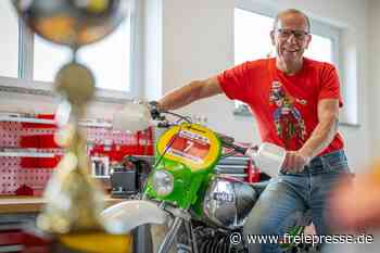 Vintage-Trophy in Zschopau: Enduro-Legende aus dem Erzgebirge will Titel verteidigen