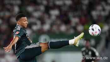 On hat noch keinen Fußballschuh – aber schon Mbappé