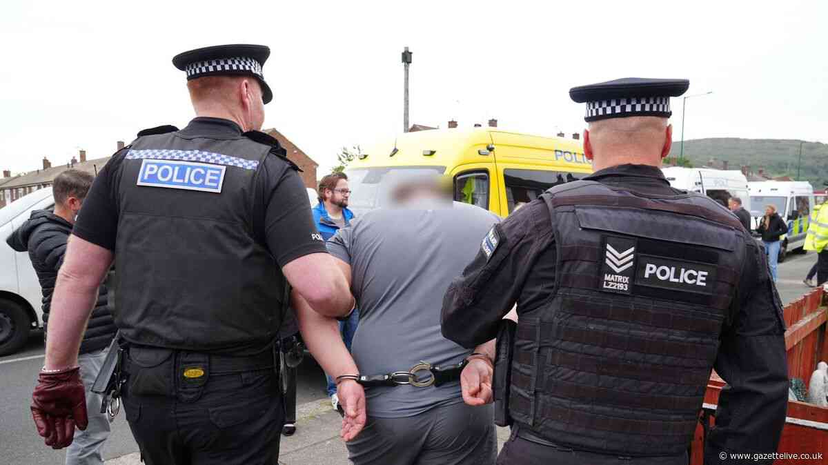 Cleveland Police launch early morning raids in Teesside crime crackdown following A66 tragedy
