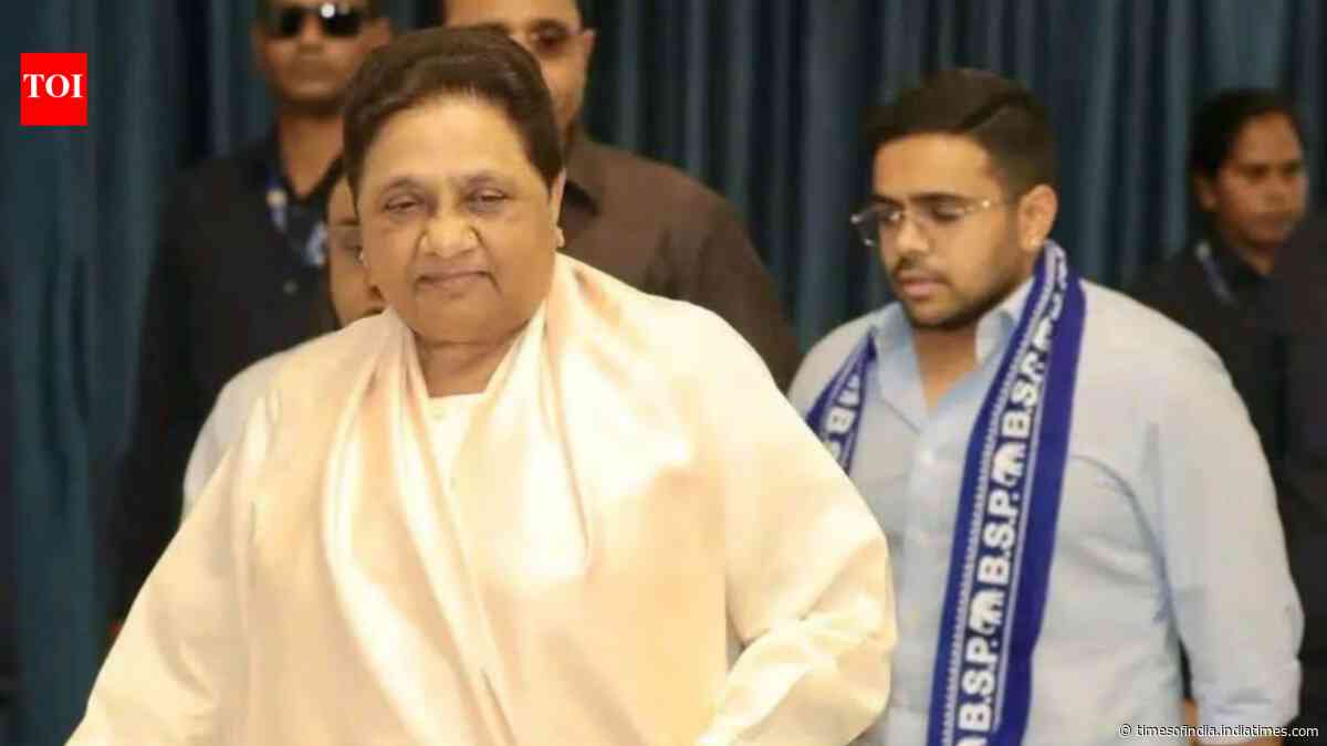 The 'chosen one' for a role in BSP is Ishan: Mayawati's latest U-turn in ongoing family drama