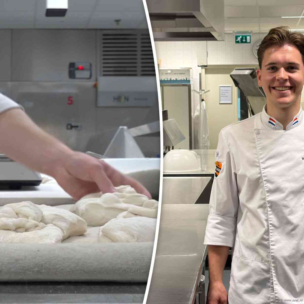 Deltionstudent Wouter (21) gaat voor goud op het WK broodbakken