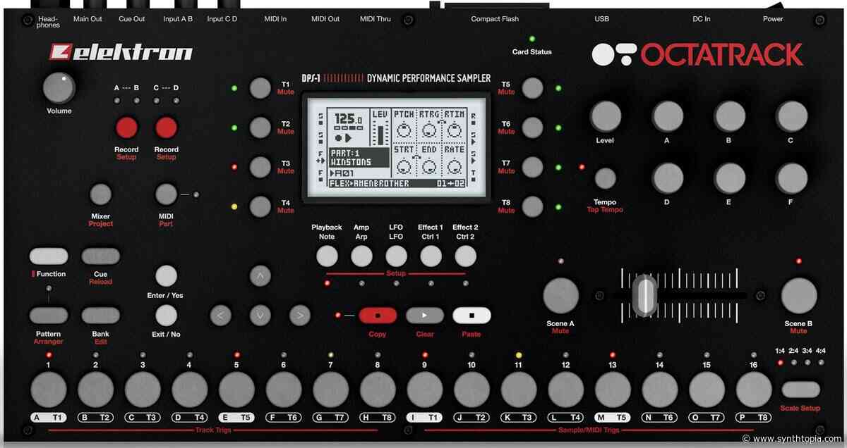 Open-Source Project Brings New Features To Elektron Octatrack