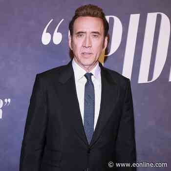Nicholas Cage Looks Nearly Unrecognizable With Gray Beard & Hair
