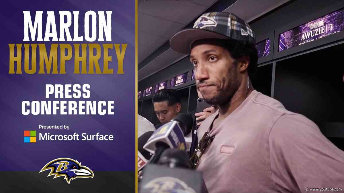 Marlon Humphrey Doesn't Want Week 2 Loss to Linger | Baltimore Ravens