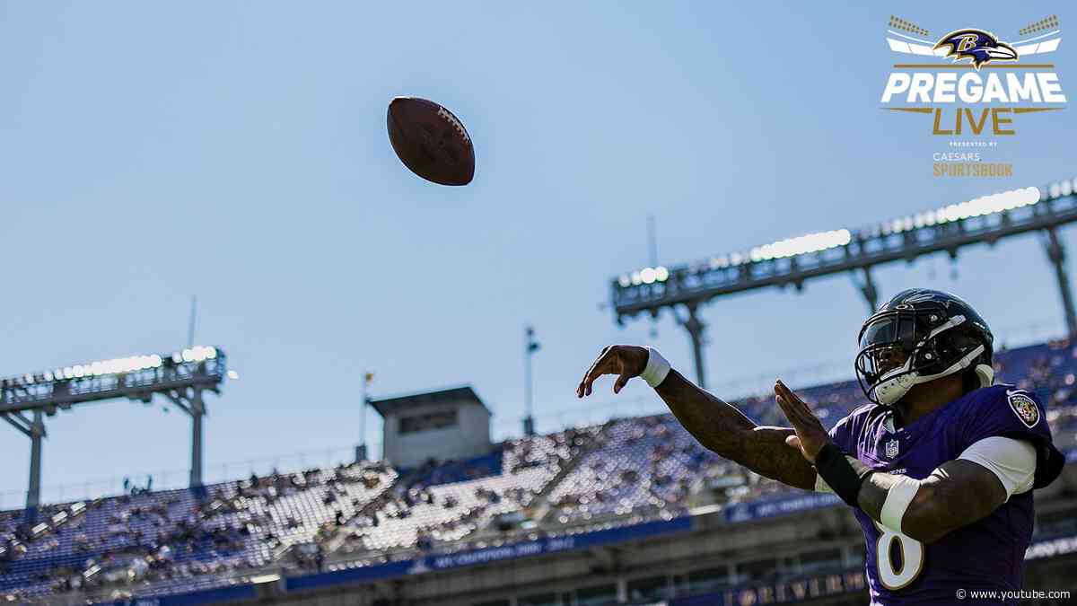 Ravens Pregame Live Versus the Saints | Baltimore Ravens