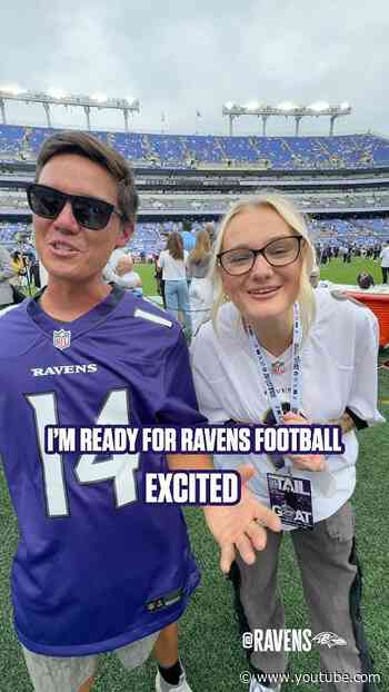 Home opener with friends!! #ravens #nfl