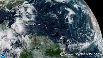 Fay, and another area to watch in the Atlantic, while the Pacific remains active