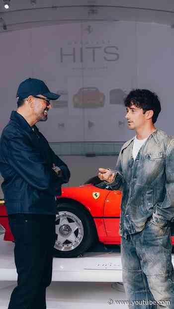 What does music have to do with Charles Leclerc ’s F1 dream? 🎶 #FerrariGreatestHits