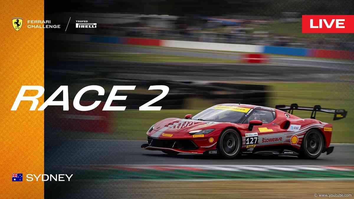 LIVE Ferrari Challenge Australasia - Sydney Motorsport Park, Race 2