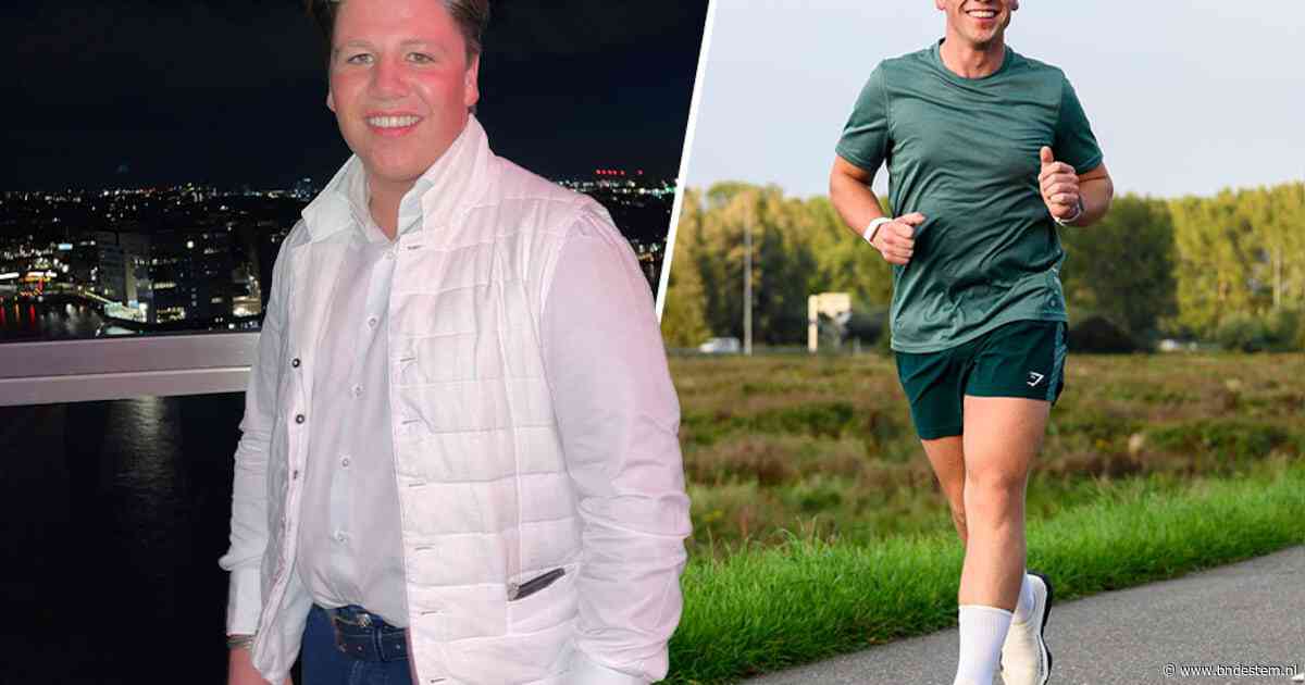 Gino woog een jaar geleden nog 134 kilo en is nu een fitte atleet: ‘Voelde afkeuring van anderen’
