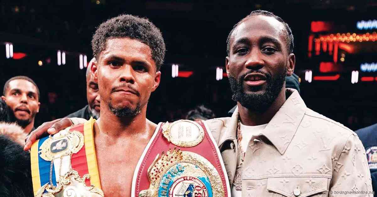 Terence Crawford says he wants Shakur Stevenson to face one man next above all others