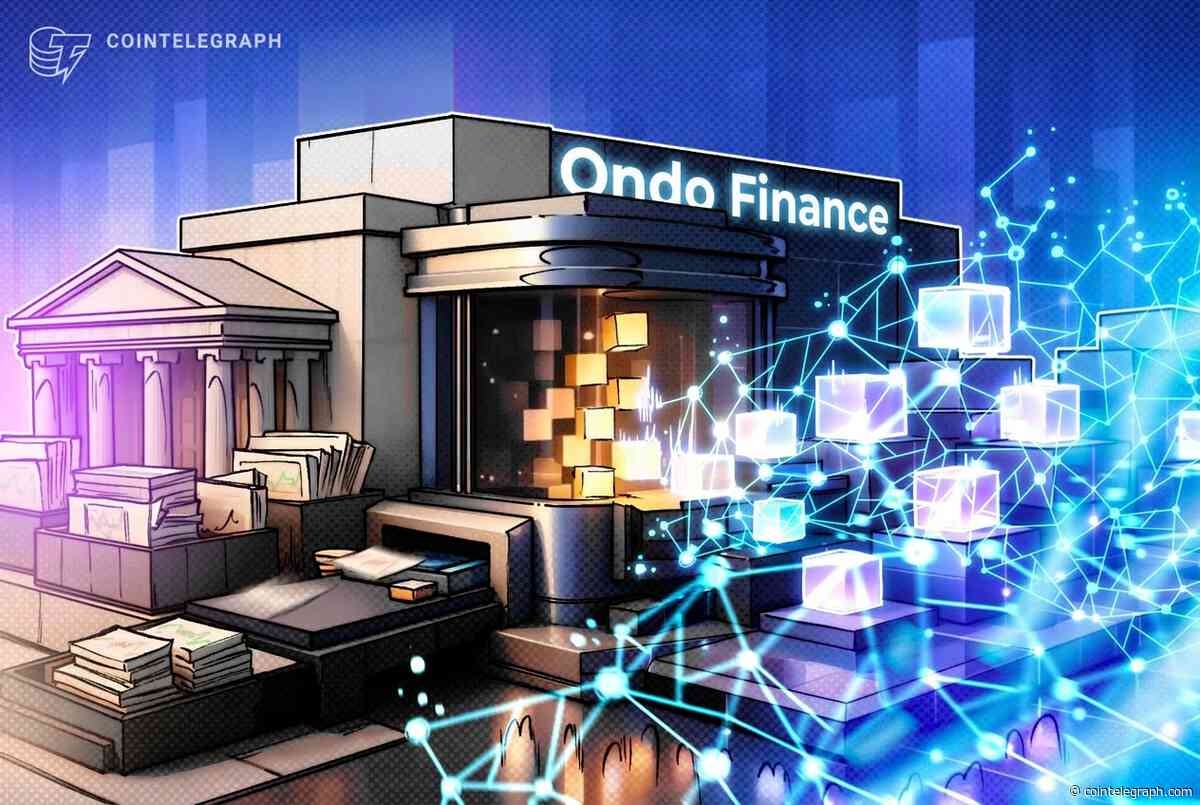 Ondo lets institutions convert stocks directly into tokenized shares